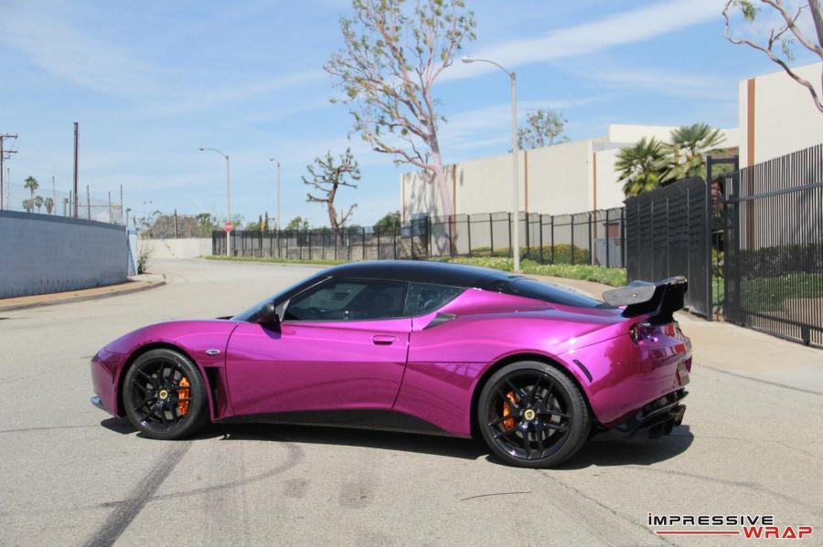 Lotus Evora Purple Chrome by Impressive Wrap 2016 года  (фото 23 из 26)